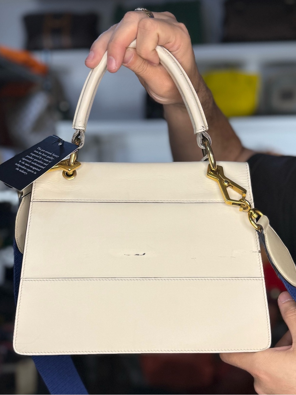 GUCCI RARE 2 WAY BAG - Picture 2 of 3